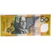 AUSTRALIA 1997 . FIFTY 50 DOLLAR BANKNOTE . EVANS/MacFARLANE . LAST PREFIX PE99